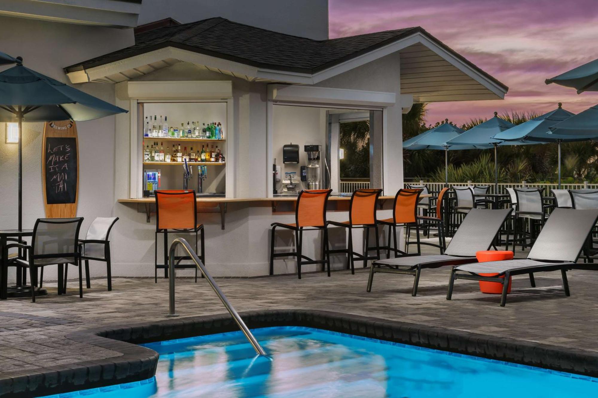 Hilton Garden Inn Cocoa Beach-Oceanfront, Fl Екстер'єр фото